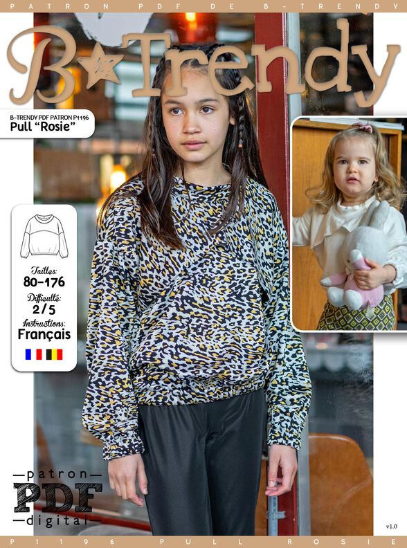 Pull Rosie Patron de Couture image number 2