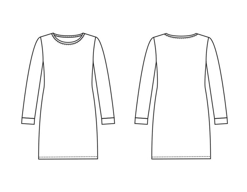 Robe Tessa Patron de Couture image number 3