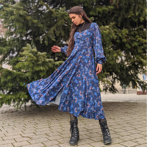 Extension Manches Longues Robe Yoalli | manches bouffantes
