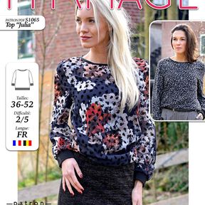 Top JULIA Patron de Couture