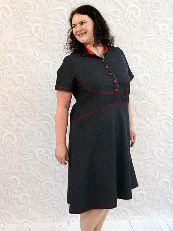 Robe JANET 34-54 PDF A4, A0 image number 9
