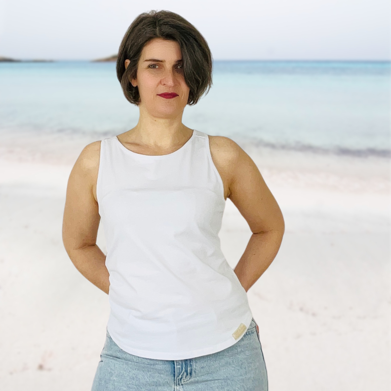 Tanktop Elsa tailles 34-54 patron de couture image number 2