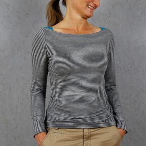 Madame MARLENE - Haut manches longues  XS-XXL - couture