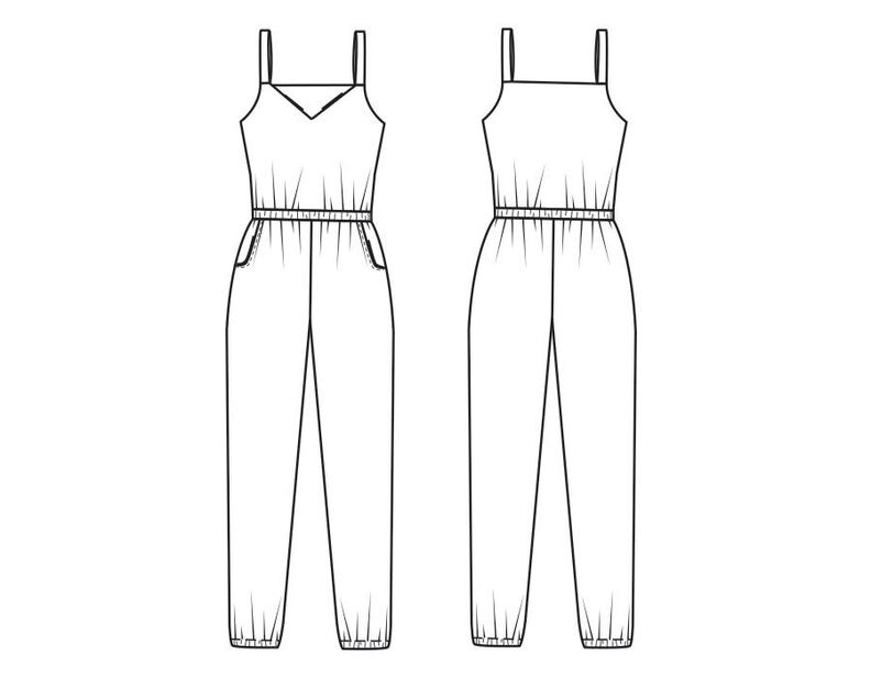 Jumpsuit EVELYN Patron de Couture  image number 3