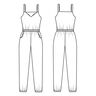 Jumpsuit EVELYN Patron de Couture  thumbnail number 3