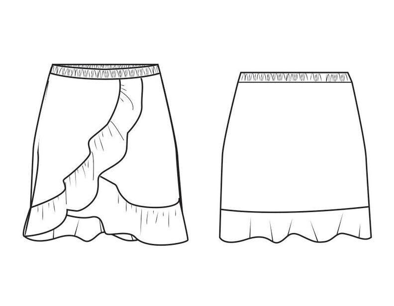 Jupe Lilly Patron de Couture  image number 3