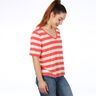 Madame KAY - t-shirt avec col V XS-XXL thumbnail number 2