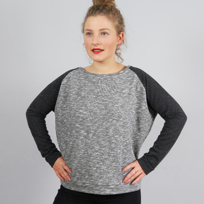 Madame MONA - Sweater raglan XS-L - couture image number 1