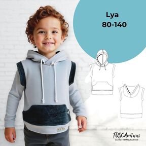 Sweater Lya "minni" Gr. 80-158 Patron