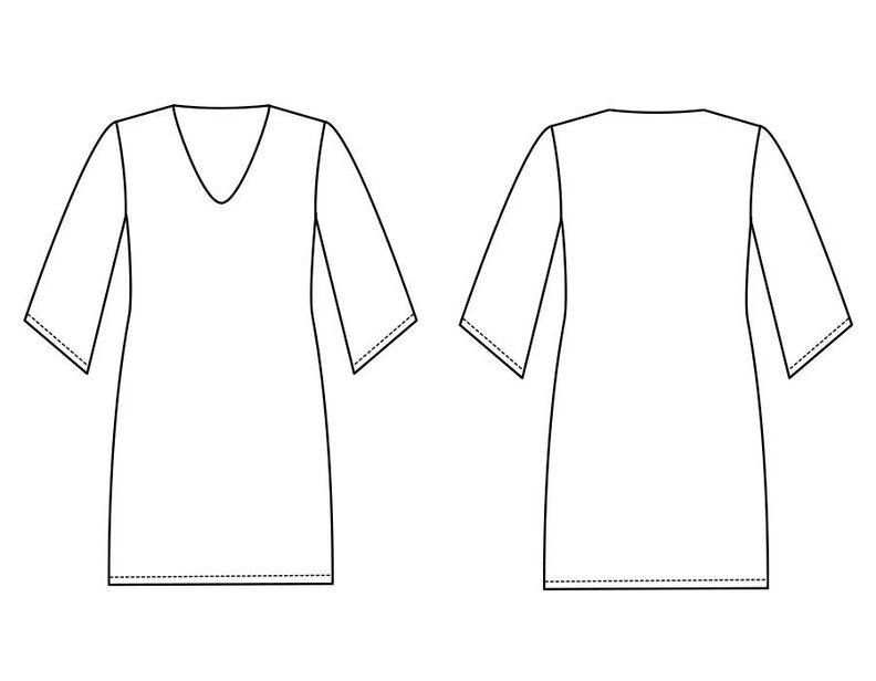 Robe JENNIFER Patron de Couture image number 3