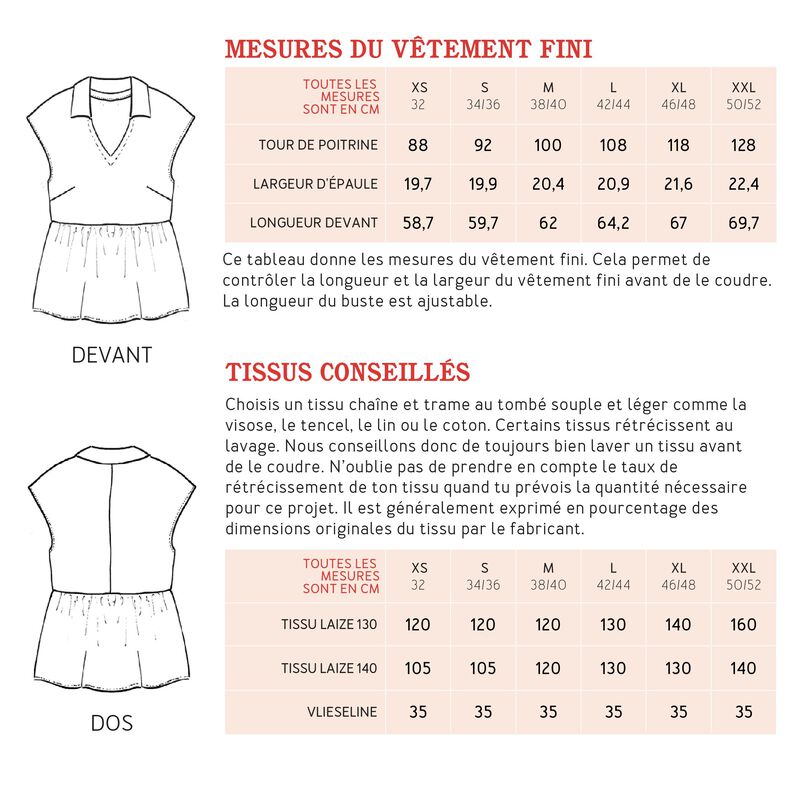 Madame ANETT - Top à volant XS-XXL image number 9