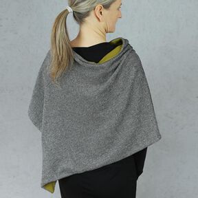 Madame PENNY - Poncho réversible asymétrique
