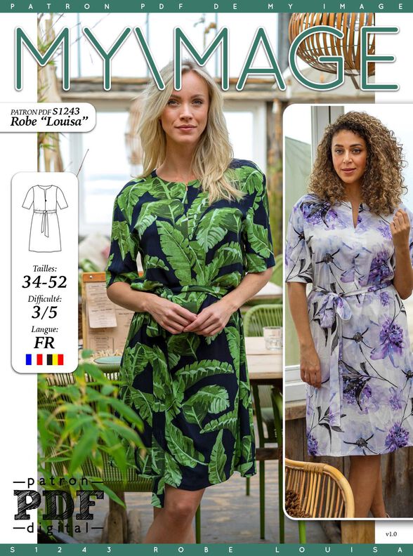 Robe Louisa Patron de Couture image number 2