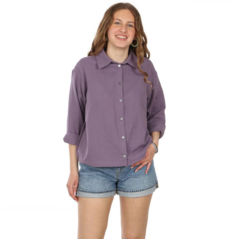 Madame RUTH - Chemise froncée et élastiquée - XS-XXL image number 8