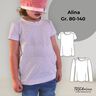Patron T-shirt pour enfants Alina "minni" tailles 80-140 thumbnail number 1