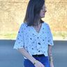 Chemise col tailleur oversized - Blouse - T34-50 thumbnail number 8