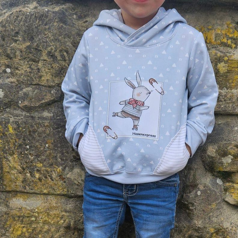 Hoodie pour enfants Ela+Kai t. 80-140 patron de couture image number 6