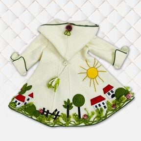 Patron manteau fille taille 80-140