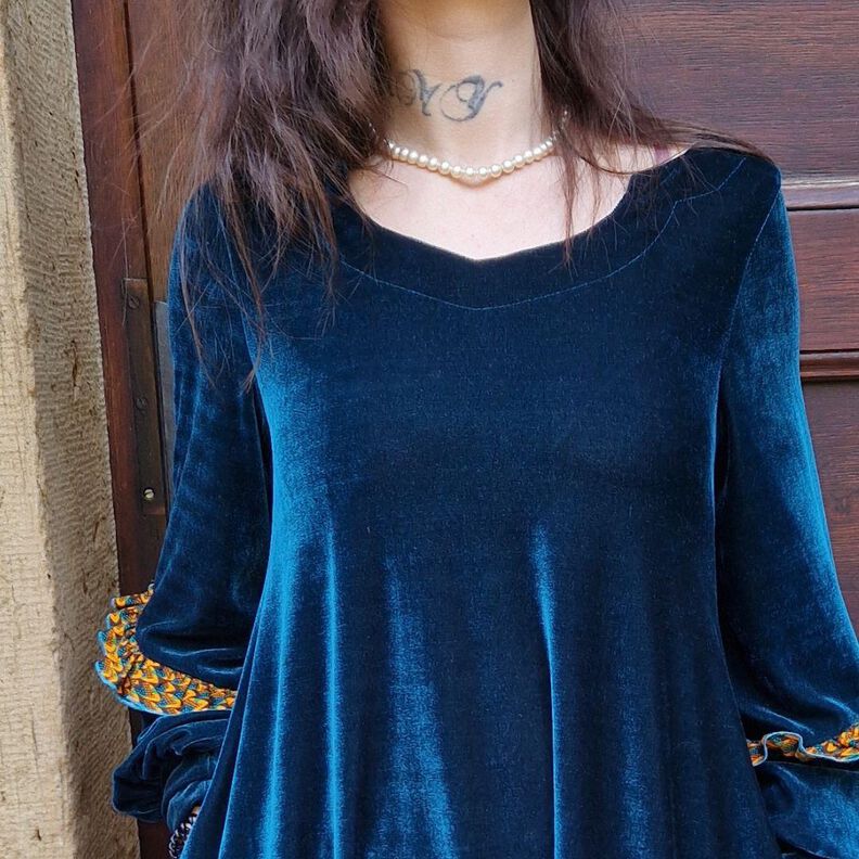 Robe Lucy tailles 34-54 Patron Ligne-A image number 10