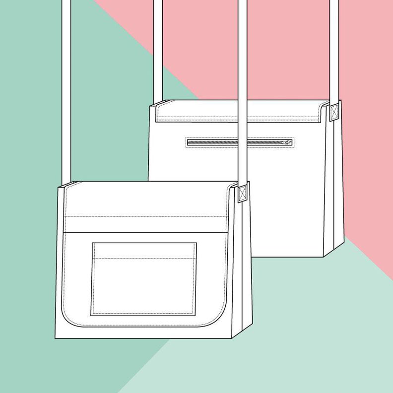 Sac de Messager  - Patron de couture image number 10