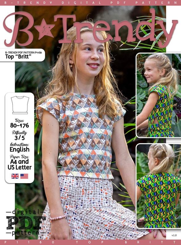 Top Britt Patron de Couture image number 2