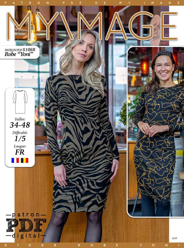 Robe YONI Patron de Couture image number 10