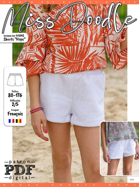 Shorts Hope Patron de Couture  image number 2