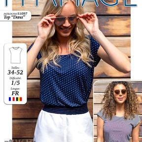 Top DANA Patron de Couture