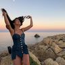 Jupe Yoalli | Jupe droite avec fente ou boutons thumbnail number 5