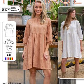 Robe Dounia Patron de Couture