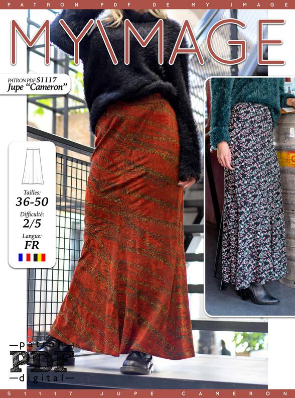 Jupe CAMERON Patron de Couture  image number 2