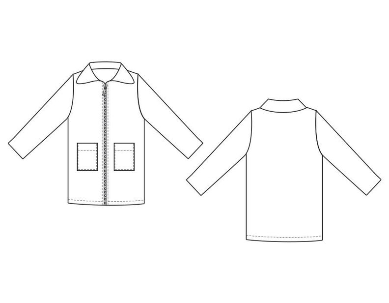 Manteau Zenah Patron de Couture image number 3