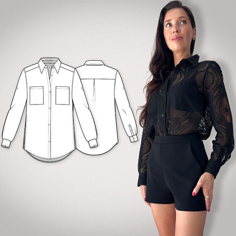 Blouse Kaia | E-Book | Tailles XXS-7XL image number 1