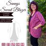 Sannys Sweat Blazer - Taille 32-64 - EBook et instructions thumbnail number 1