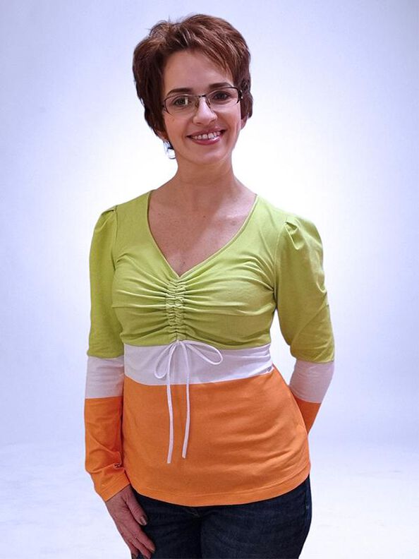 Robe ou Top PETITE ESA 34-50 PDF A4, A0 image number 8