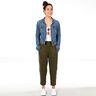 Madame GUSTA - pantalon bouffant avec plis XS-XXL  thumbnail number 6