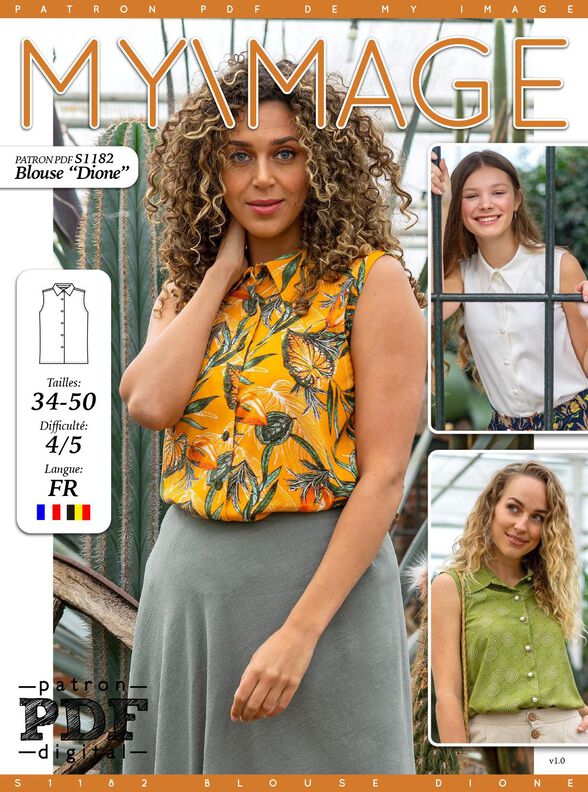 Blouse Dione Patron de Couture image number 2