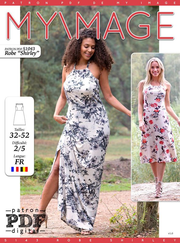 Robe SHIRLEY Patron de Couture image number 1