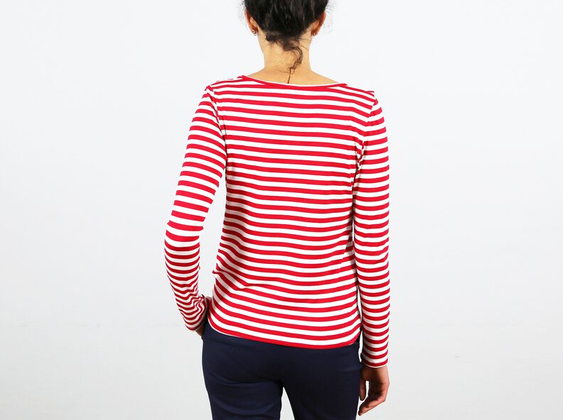 Madame SARA - shirt cool à petits volants XS-XXL image number 4