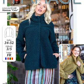 Manteau CATO Patron de Couture 