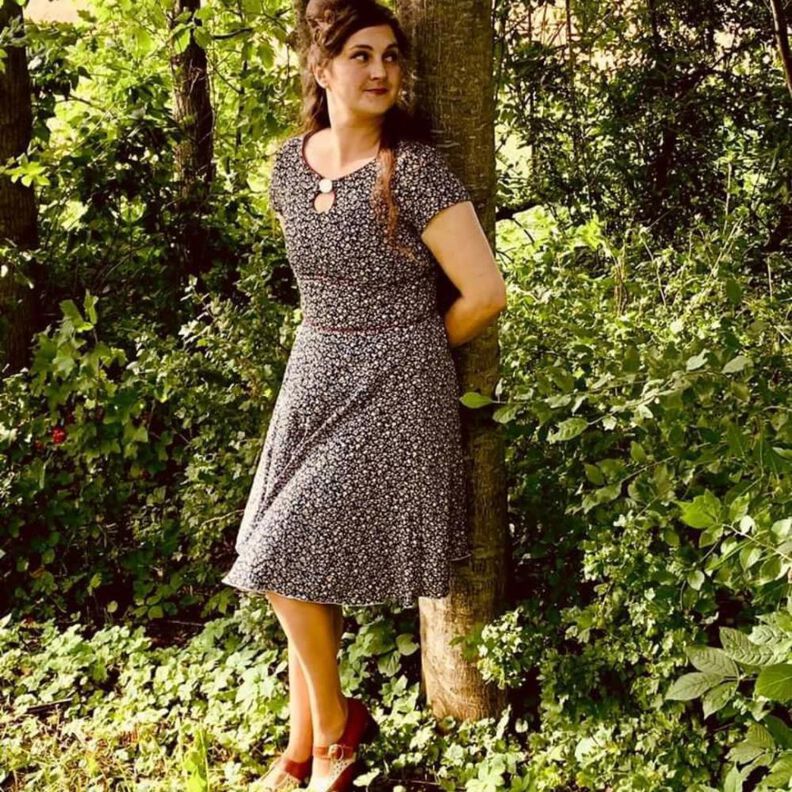 Robe Valentine Taille 34-46 Patron image number 1