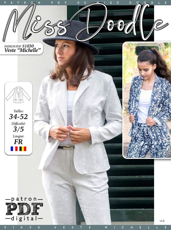 Veste Michelle Patron de Couture image number 2