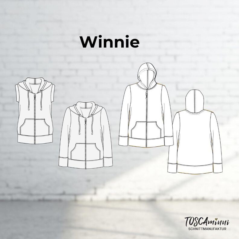 Veste Winnie Taille 34-54 Patron image number 9