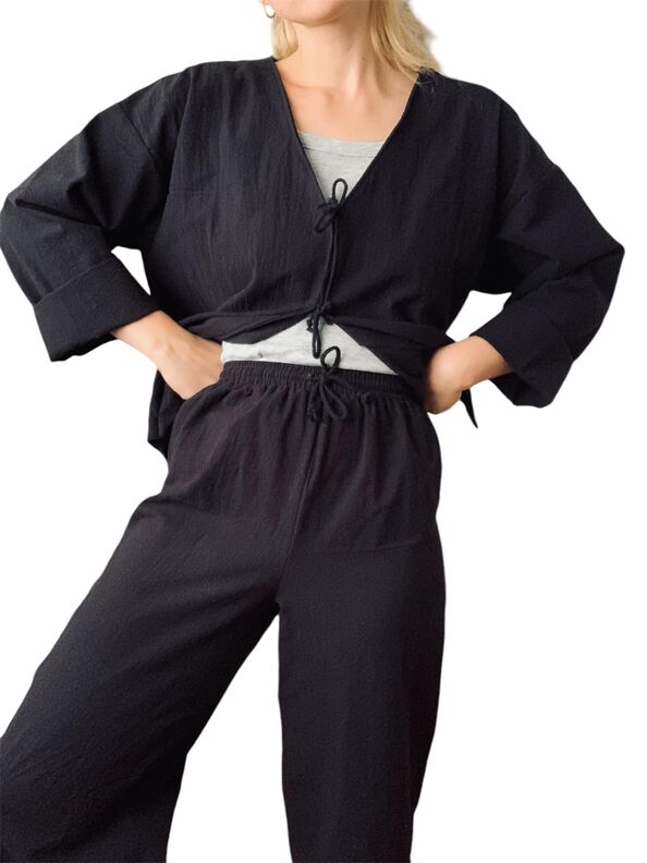 Pyjama Set (Blouse + Pantalon) image number 11