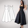 Patron de couture | Robe Grace | E-Book | Tailles XXS-7XL thumbnail number 1