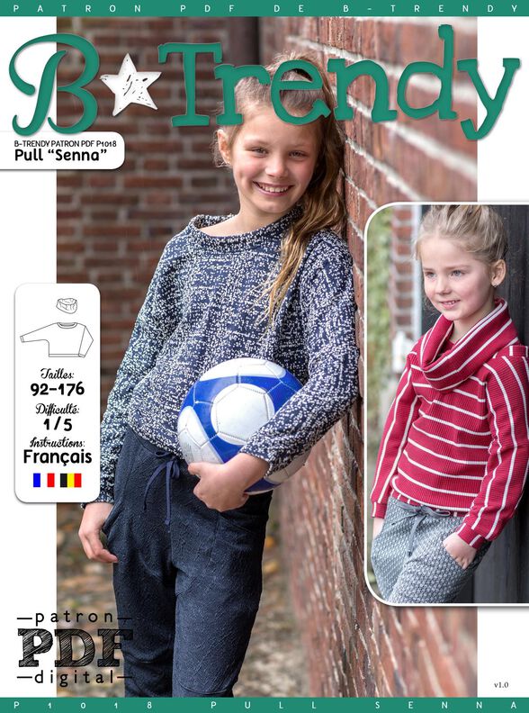 Pull SENNA Patron de Couture image number 1