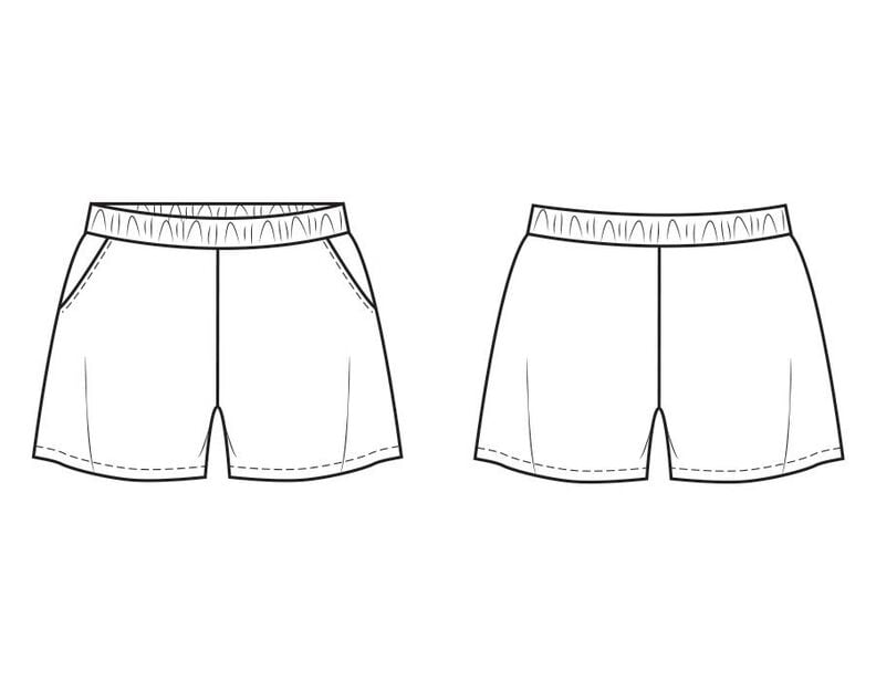 Shorts Liz Patron de Couture image number 3