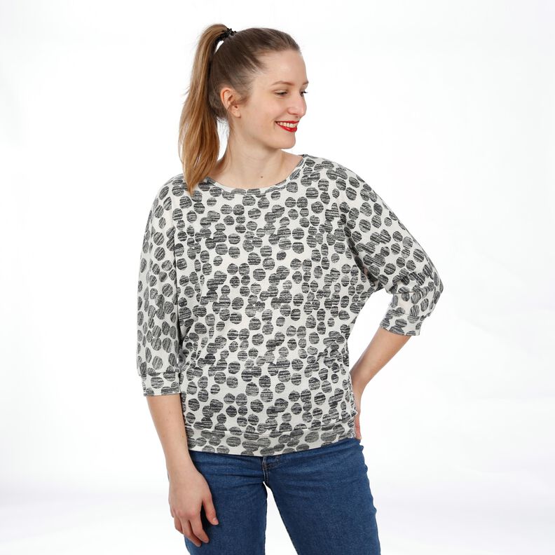 Madame SILVIE - t-shirt aux manches chauve-souris  image number 7