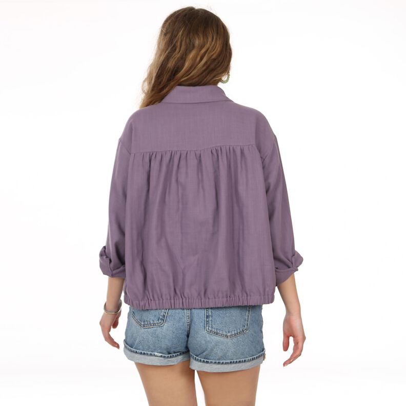 Madame RUTH - Chemise froncée et élastiquée - XS-XXL image number 9