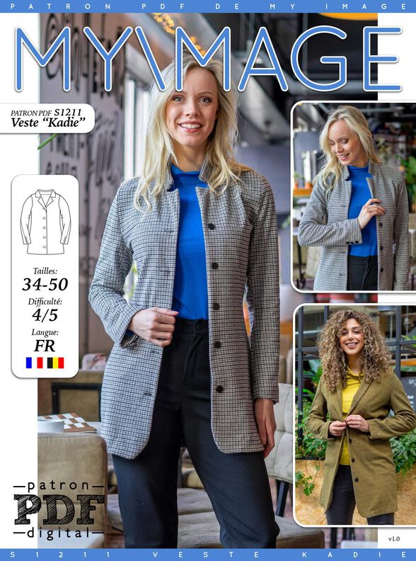 Veste Kadie Patron de Couture image number 2